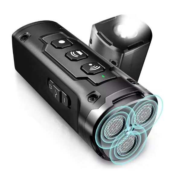 2023 Release Pet Dog Repeller Ultrasonic Dog Training Device Rechargeable Anti Dog Bark Deterrent Device With LED Flashlight